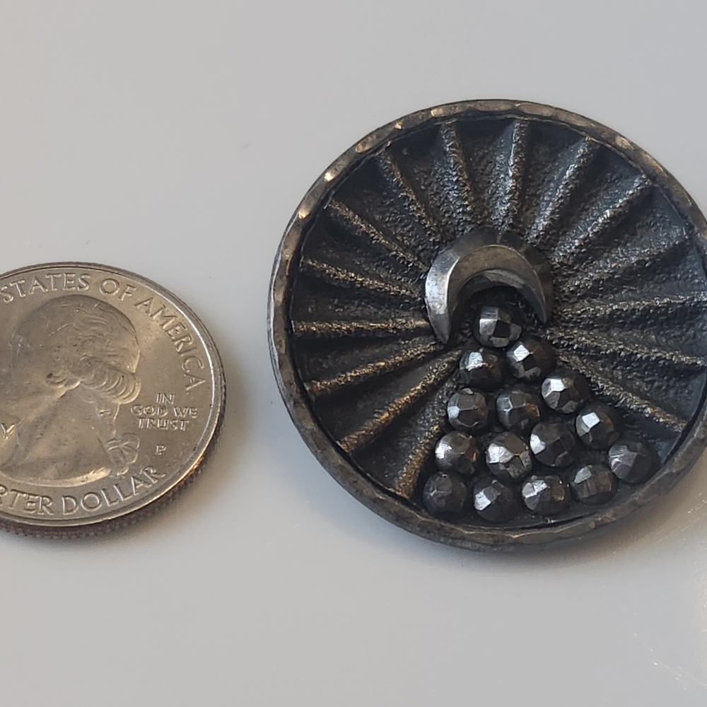 Antique Celestial Button - image 4
